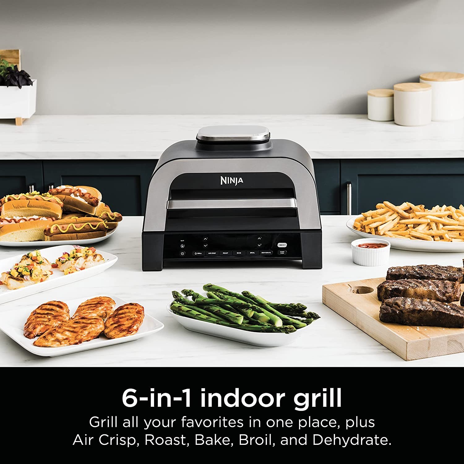 سرخ کن بدون روغن نینجا DG551 ظرفیت 3.8 لیتری Ninja DG551 Air Fryer 3.8L